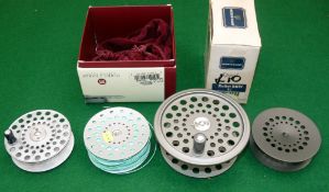 HARDY SPOOLS: (4) Hardy Perfect 3 3/8