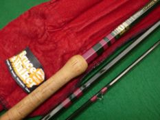 ROD: Bruce & Walker The Walker Hexagraph 15', 3 piece carbon salmon fly rod, 6 sided green blank,