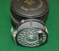 REEL: Hardy The Featherweight brook trout alloy fly reel, U shaped line guide, rim tension