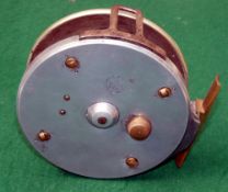 REEL: Rare Allcock roller back Aerial reel, 4.5