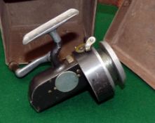 REEL: Hardy Altex No.2 Mk5 spinning reel, no maker's details to circular alloy plate, LH folding