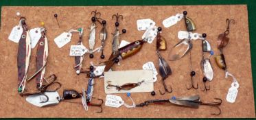 HARDY LURES: (Qty) Good collection of Hardy metal lures comprising Model Fly Minnows, sizes 1