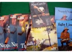 CATALOGUES: (8) Collection of 8 Abu catalogues, 2 x 1985, Tight Lines and Napp & Nytt, 1987, 2 x