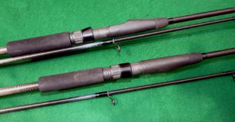RODS: (2) Pair Harrison Advanced Rods Ballista 12 carbon carp rods, approx. 2lb test, lined