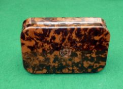 FLY BOX: Fine Hardy Neroda mottled brown fly box, 6.25