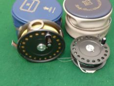 REEL & SPOOL: (2) Hardy St. George 3.75