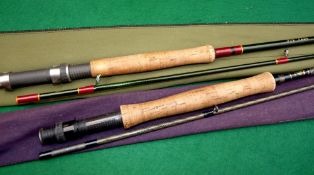 RODS: (2) Daiwa Whisker Kevlar fly rod, 10'3