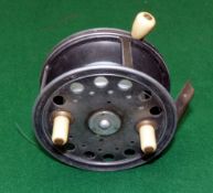 REEL: Hardy The Silex No.2 alloy drum casting reel, 4.25