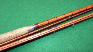 ROD: Early Hardy Gold Medal Palakona salmon fly rod, 14'6