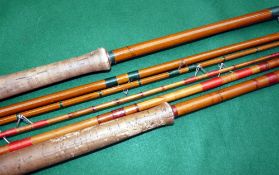 RODS: (2) Pair of Hardy general fishing rods, The Popular Rod 10' 3 piece, No.G27834, c1949,