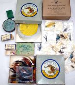 ACCESSORIES: (Qty) Mixed quantity of tube/salmon flies in makers' packets by Sharpe's of Aberdeen