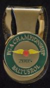 2005 Baltusrol USPGA Golf Tournament money clip - ltd ed in the original case with details printed