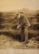 Tom Morris- an original golfing photogravure by James Patrick, Edinburgh published by Geo. Stewart &