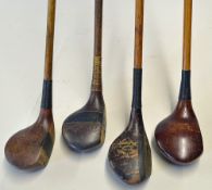 4x assorted woods to incl unusual and fine Alex Patrick 
