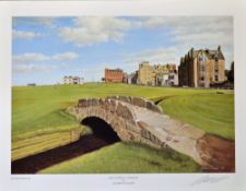 Baxter, Graeme signed Old Golf Course St Andrews prints (3) to incl 