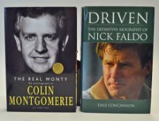 Golfing signed biographies to incl 
