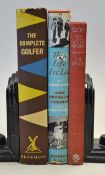 Golf Biography and History Books to incl J H Taylor 