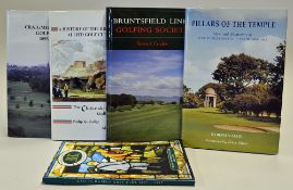 Scottish Golf Club Centenary books-mostly in the Edinburgh area to include 