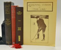 Various cornerstone golf books to incl Roger and Joyce Wethered 