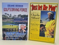 American signed biography books to incl Sifford, Charlie signed-