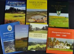 Scottish Golf Club Centenary books-from the Highland regions to incl 