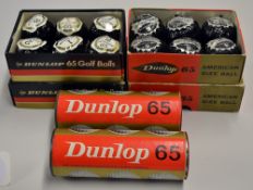 18x Dunlop 65 wrapped golf balls to incl to include 6xs 