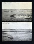 2x St Andrews Old Golf Course postcards - Grano Series titled 