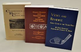 Georgiady, Peter signed golf books to incl 