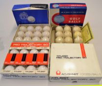 33x various unused and boxed American golf balls to include 12x Bostonians 