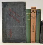Early Golf Instruction books from 1902 to 1922 to incl Harry Fulford-