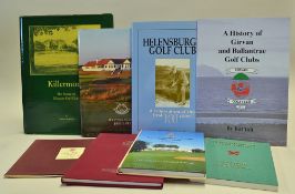 Scottish Golf Club Centenary Books - mostly western region to incl 