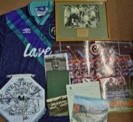 Large c.1995 Sheffield United signed team group poster with autographs by the squad players, a