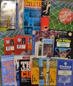 Collection of Aston Villa football programmes to include big match issues, Cup Finals etc., 1971