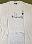 Jimmy Greaves Signed Tottenham Hotspur Football Shirt a replica shirt signed to the front, size M