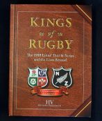 1959 British Lions Rugby Tour 50th Anniversary signed ltd ed book - titled 