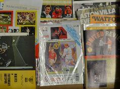 Collection of Football League Cup Semi-Final football programmes from 1970 to 1994 with some