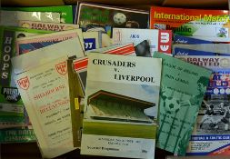 Irish football programme selection to include internationals, cup finals, league and friendly