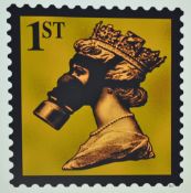 James Cauty (b.1956) 'Stamps of Mass Destruction' Prints Signed with 'AP' Queen 1st, 2nd and 3rd -