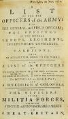 1781 Army List - American Revolutionary War Connection - Book - leather bound book indexed example