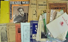 Shakespeare Mixed Programmes to include 1066 and All That, 1950 Shakespeare Memorial Theatre, 1935