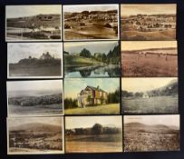 12x various Welsh golf club and golf links postcards from early 1900's onwards to incl 3x