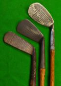 3x left handed irons incl Forgan