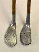 2x good alloy mallet head putters to incl Imperial