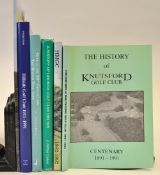 Golf Club Centenaries and Club History Books to incl
