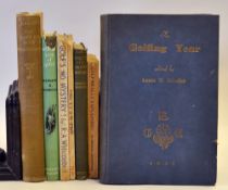 Various golf books from 1930's -1950's to include