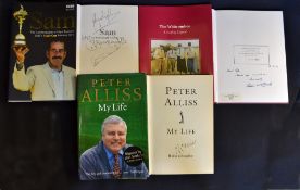 Autographed Golf Books to incl