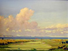 Macleod, William Douglas (1892 - 1962) NAIRN GOLF CLUB. Oil on canvas signed - image 24