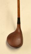 D. Bennett St Andrews dark redwood stained brassie - ready to go into the bag