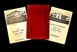 Irish Golf Club Handbooks to incl The Royal Portrush Golf Club by Robert H.K Browning c.1950 in