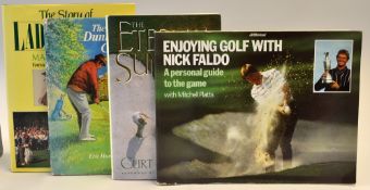 Various signed golf books-to include
